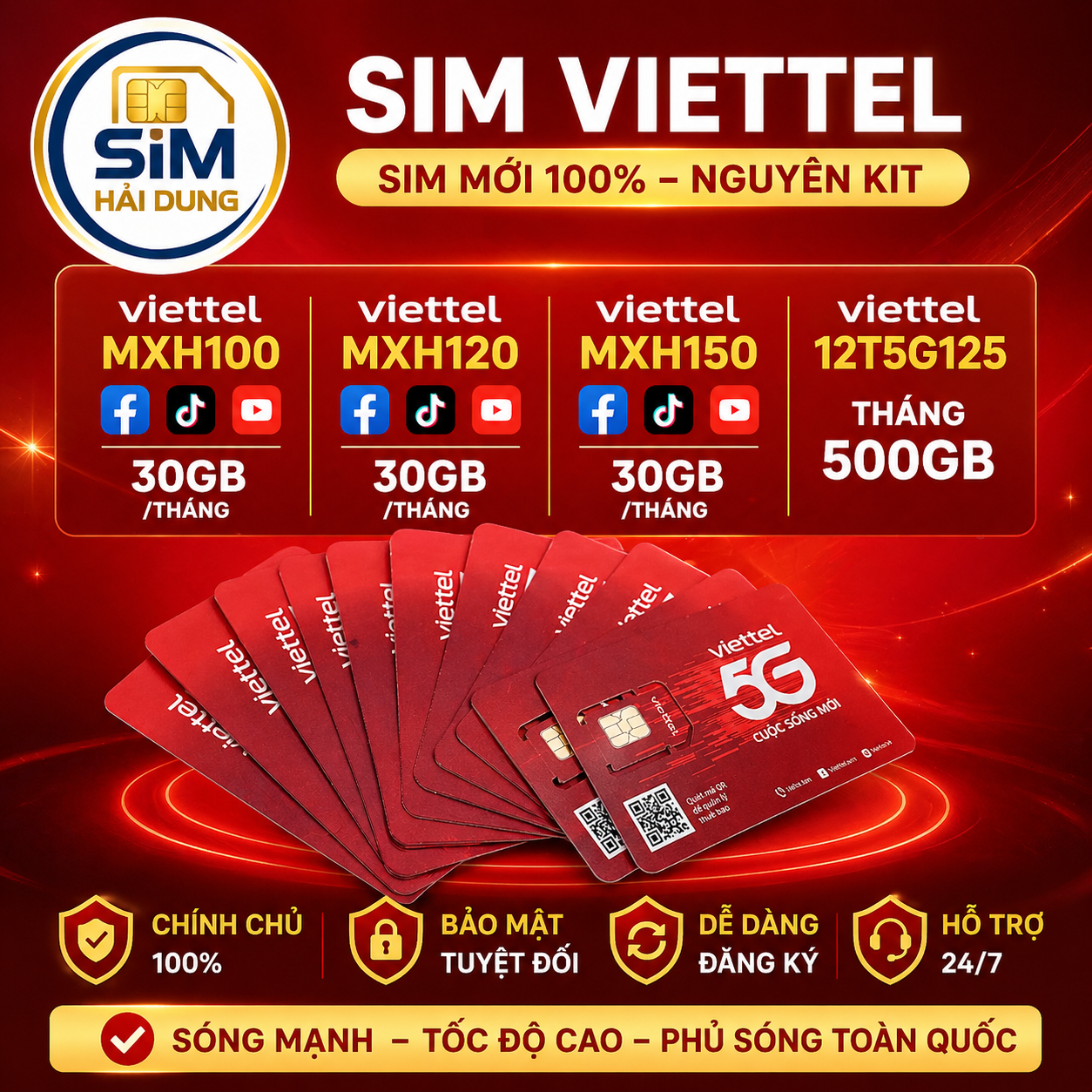 Sim Viettel Trả Trước Chính Chủ - Ảnh 3